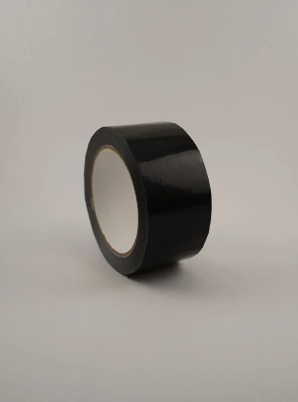 cinta adesiva PVC negro