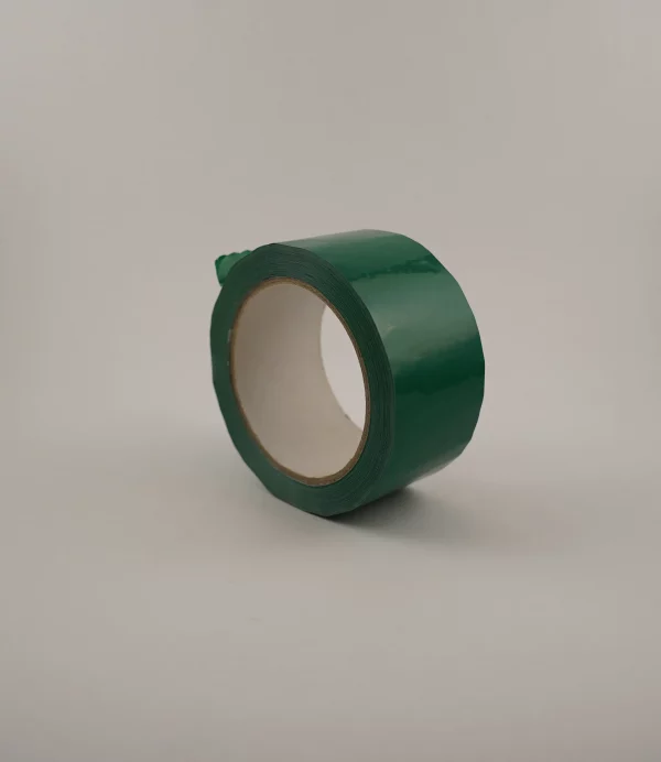 cinta adesiva PVC verde