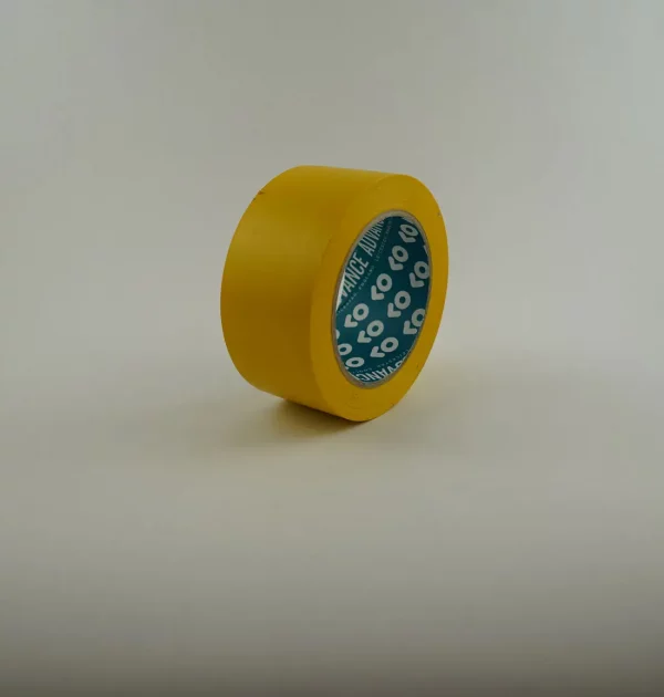 cinta adhesiva senalizadora amarilla