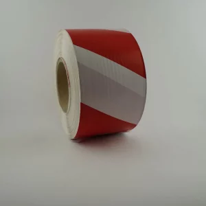 cinta baliza senalizadora bicolor blanca roja